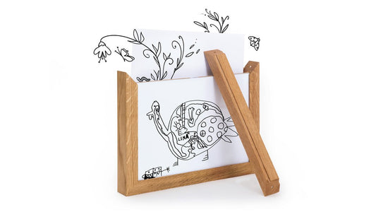 Welcher Rahmen eignet sich um viele Kinderzeichnungen aufzubewahren?