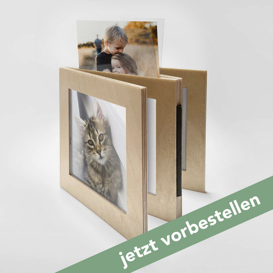 Fotobuch aus Holz (vorbestellen) - JAMU Products