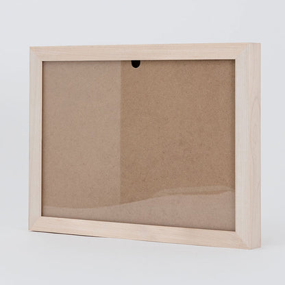 A3 Bilderrahmen aus Ahornholz zum aufbewahren von Kinderbildern