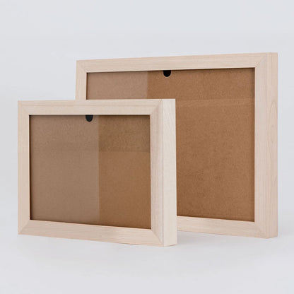 Ahorn Rahmen in A4 und A3 für grosse Bilder