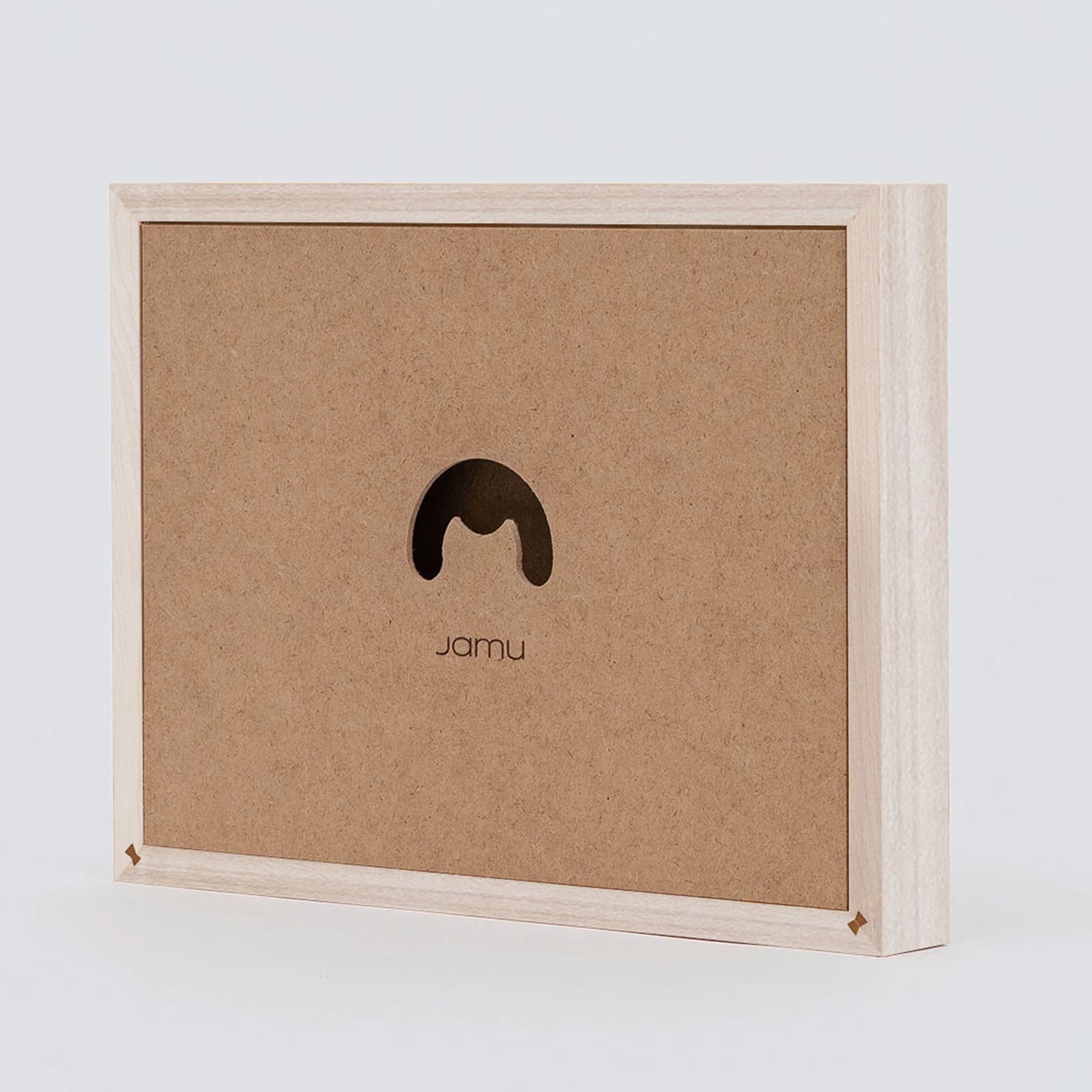 Rückseite des Ahorn Bilderrahmen in A4