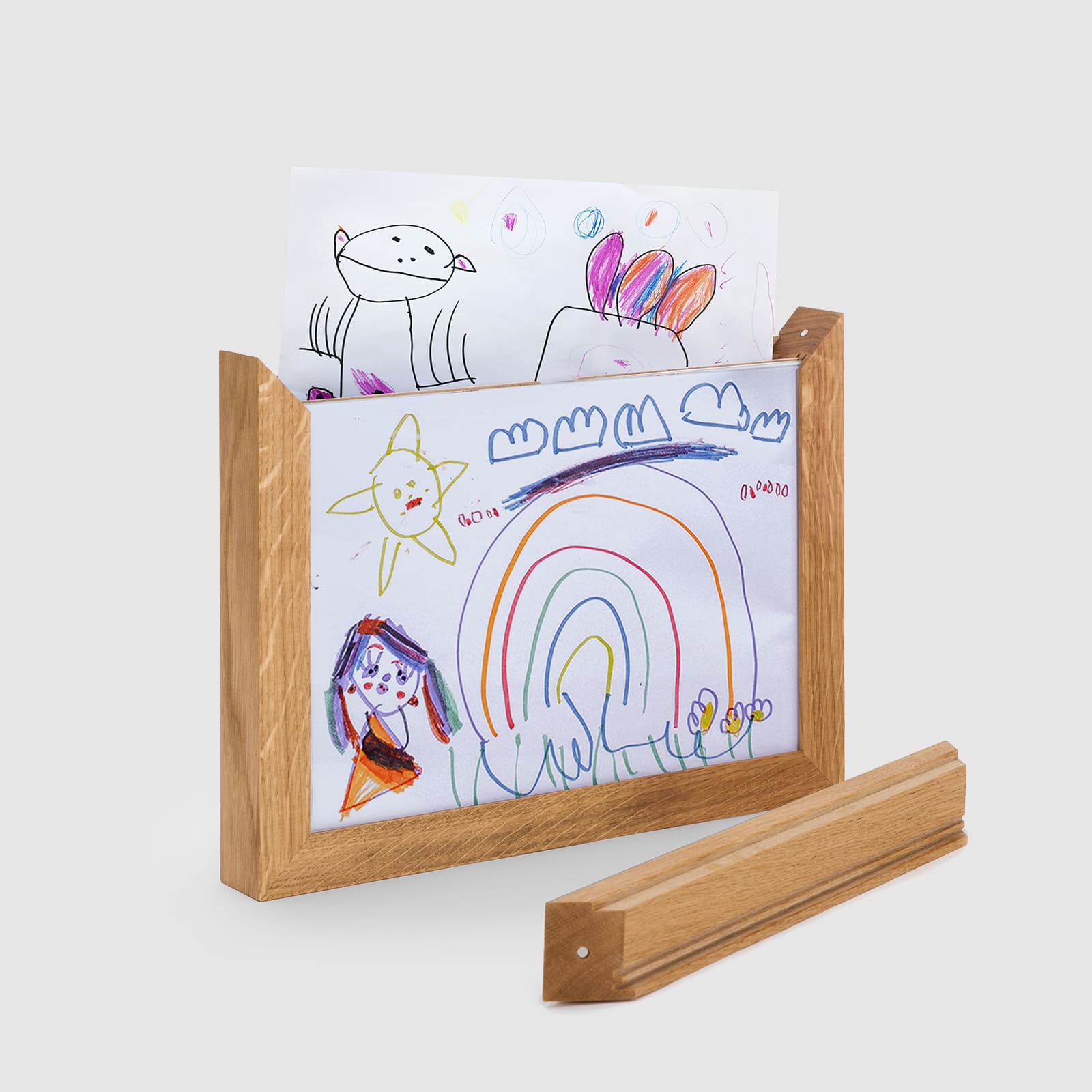 Kinderzeichnungen aufbewahren anstatt wegwerfen