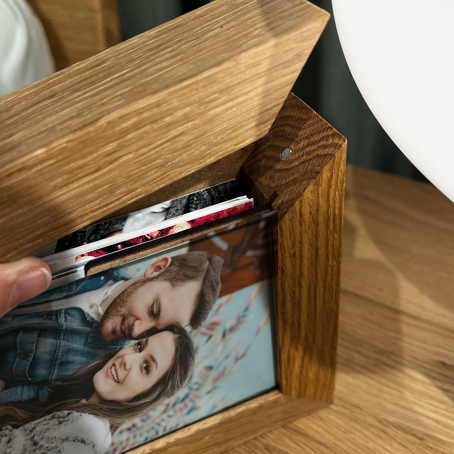 A6 Fotorahmen mit Archivfach