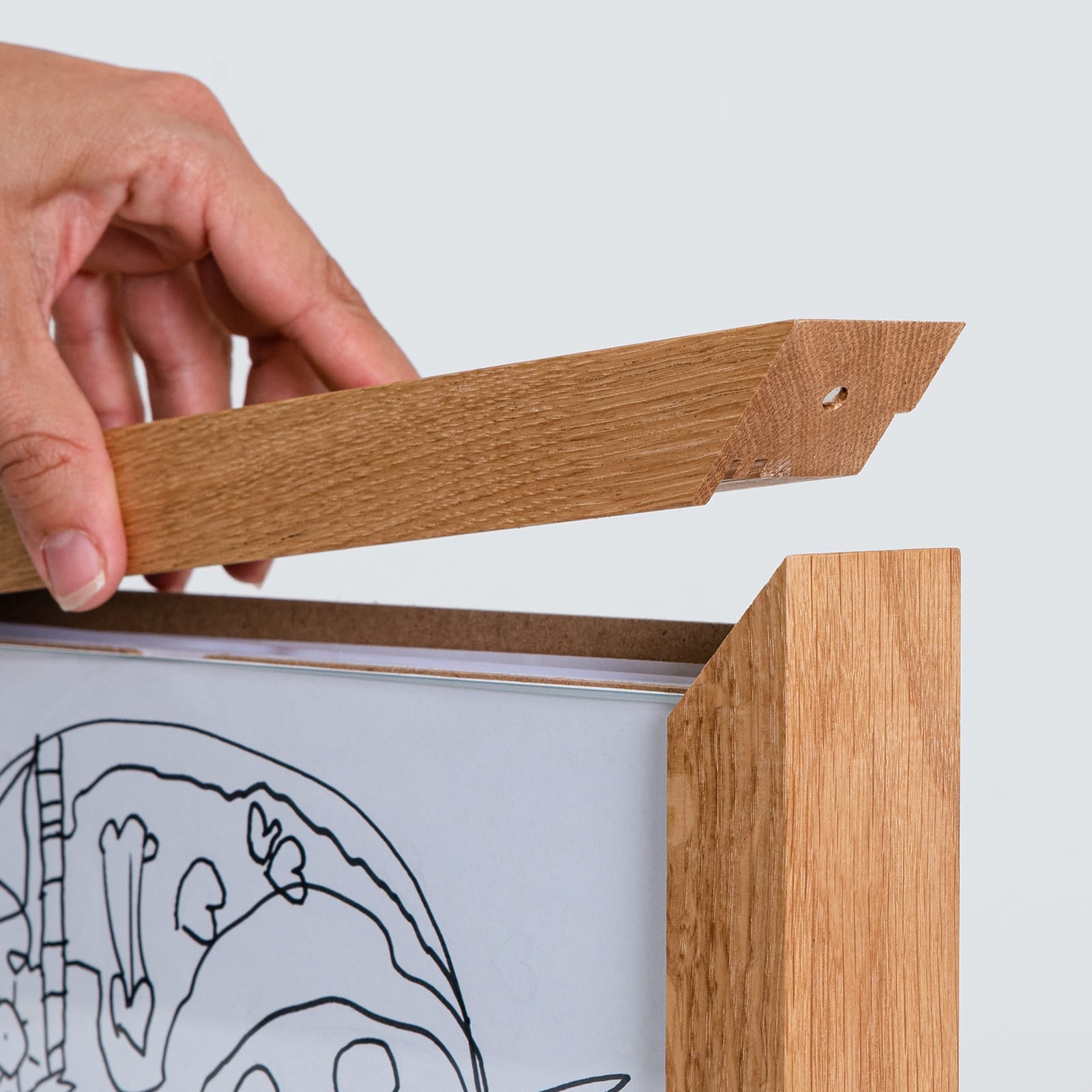 Bilderrahmen zum öffnen für ganz viele Bilder