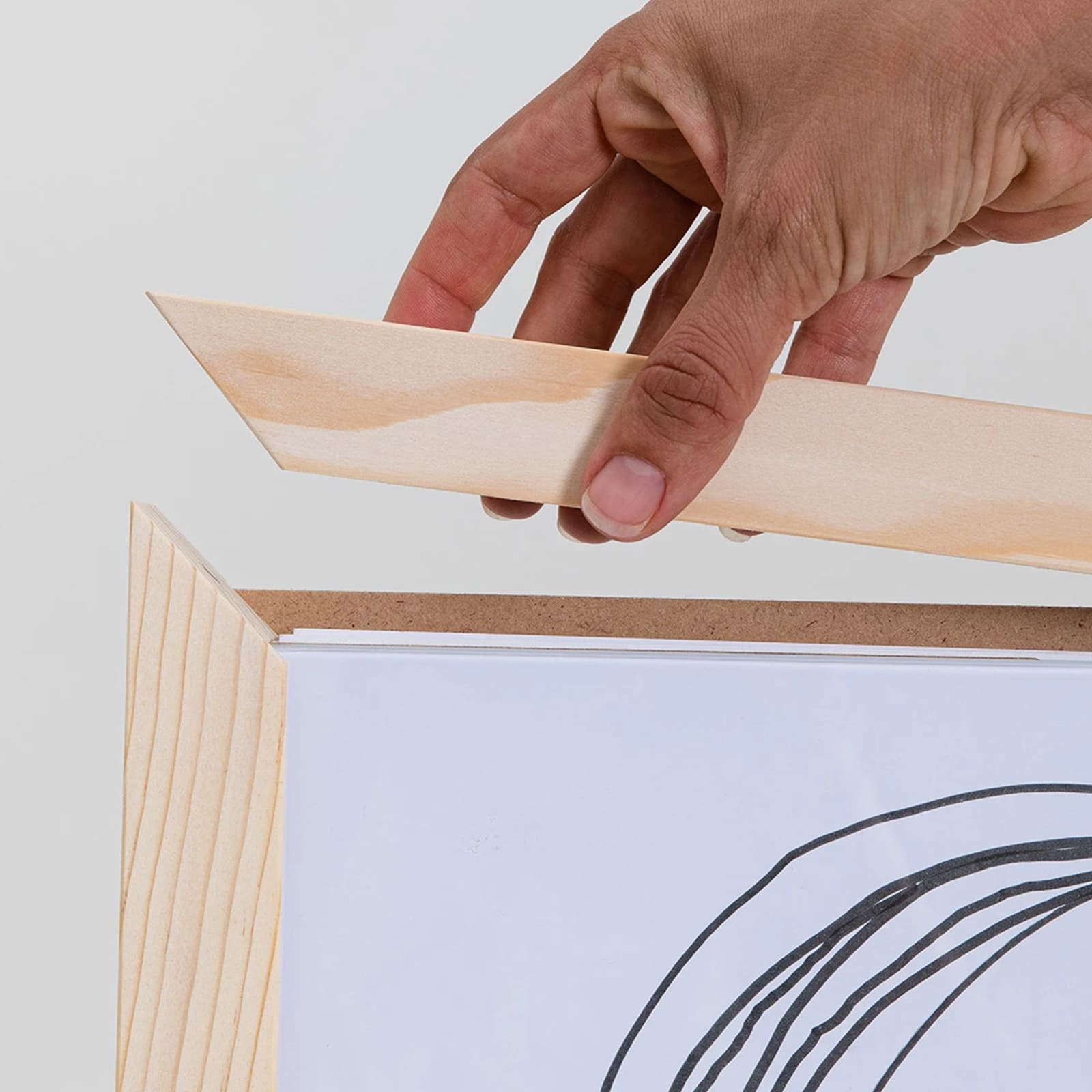 Rahmen – Tanne Roh - JAMU Products